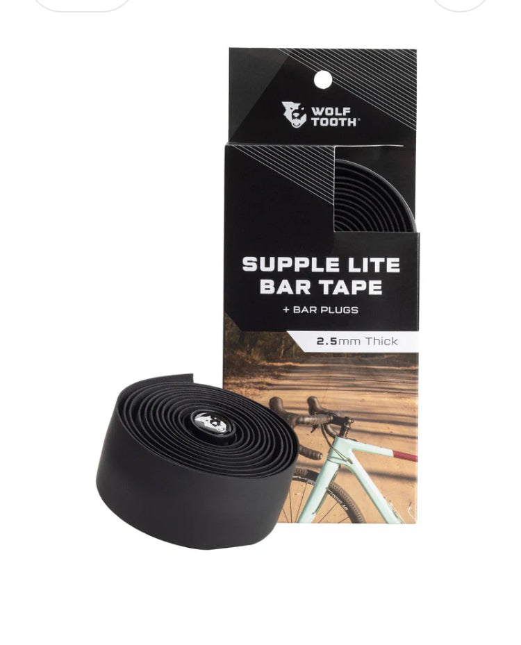 Wolf Tooth Supple Lite Bar Tape — 77 g, 2.5mm Thickness