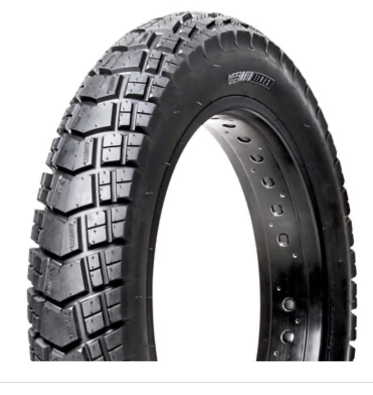 Vee Tire Huntsman Ebike Tire - 20 x 4.0, Clincher, Wire, Black, Performance, Override Powerwall, E-Bike E-50