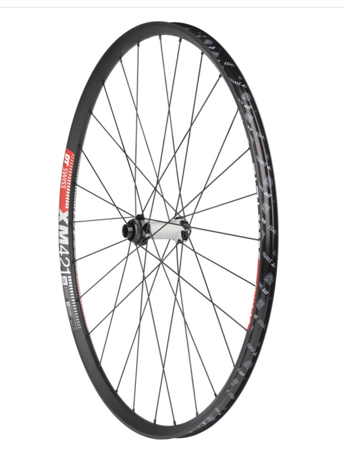 DT Swiss 350 / XM421 Front Wheel – 29″ Boost 15×110 mm, Center-Lock, Tubeless (880 g)