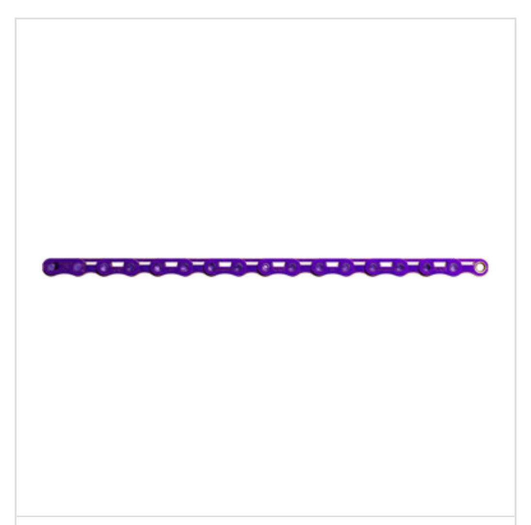 SRAM Force Flattop Chain - 12/13-Speed, 126 Links, PowerLock Connector, Purple, E1
