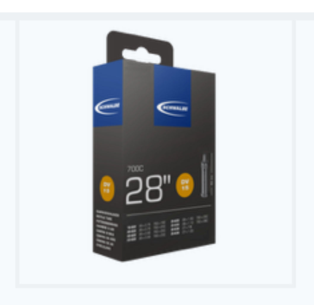 Schwalbe Tube SV15 - 700 x 18-28 - 60mm Presta - 105g