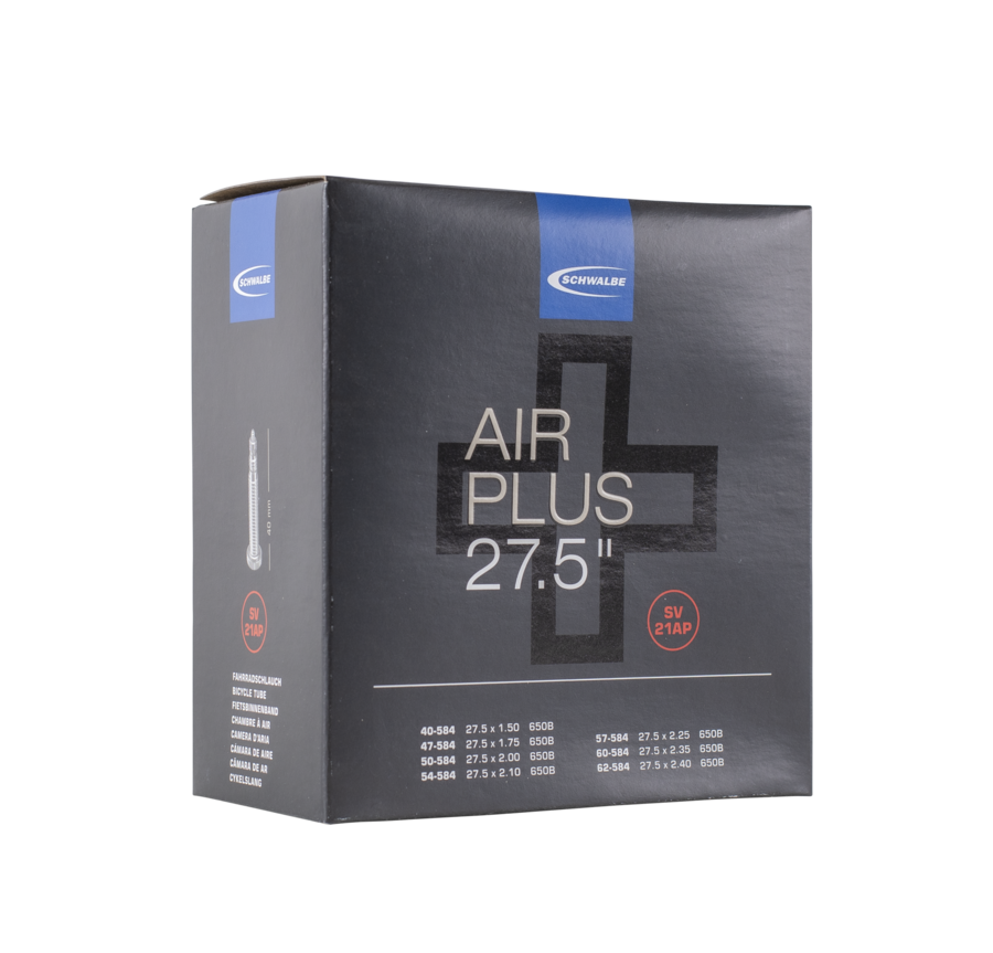 Schwalbe Air Plus Presta Tube SV21AP - 27.5 x 1.5-2.4 - 305 g