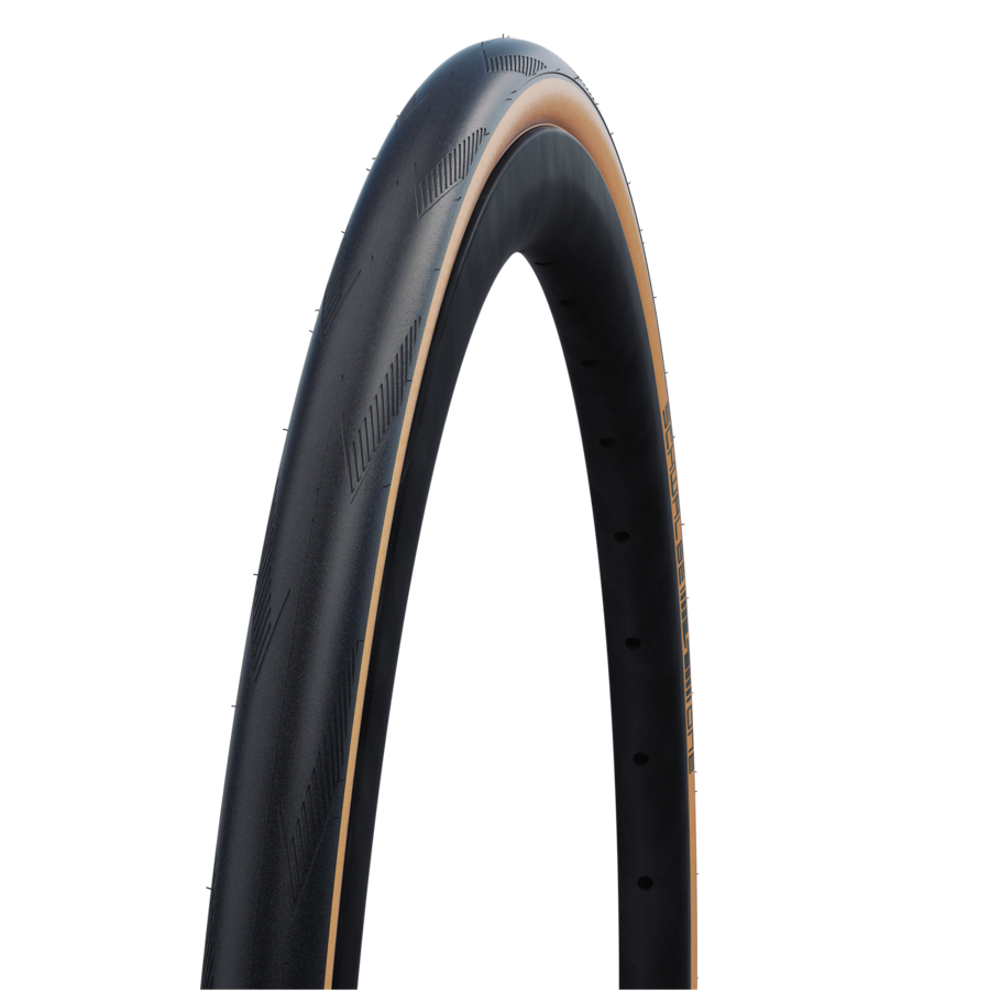 Schwalbe One Road Tire - 700x25c - 245g - Classic Skin Tan Wall - Tube Type