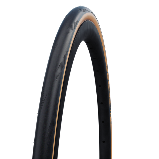 Schwalbe One Road Tire - 700x25c - 245g - Classic Skin Tan Wall - Tube Type