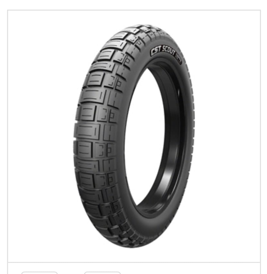 CST Scout 20″ × 4″ eBike Tire — Fits Super73, Rad & Similar Fat-Tire eBikes