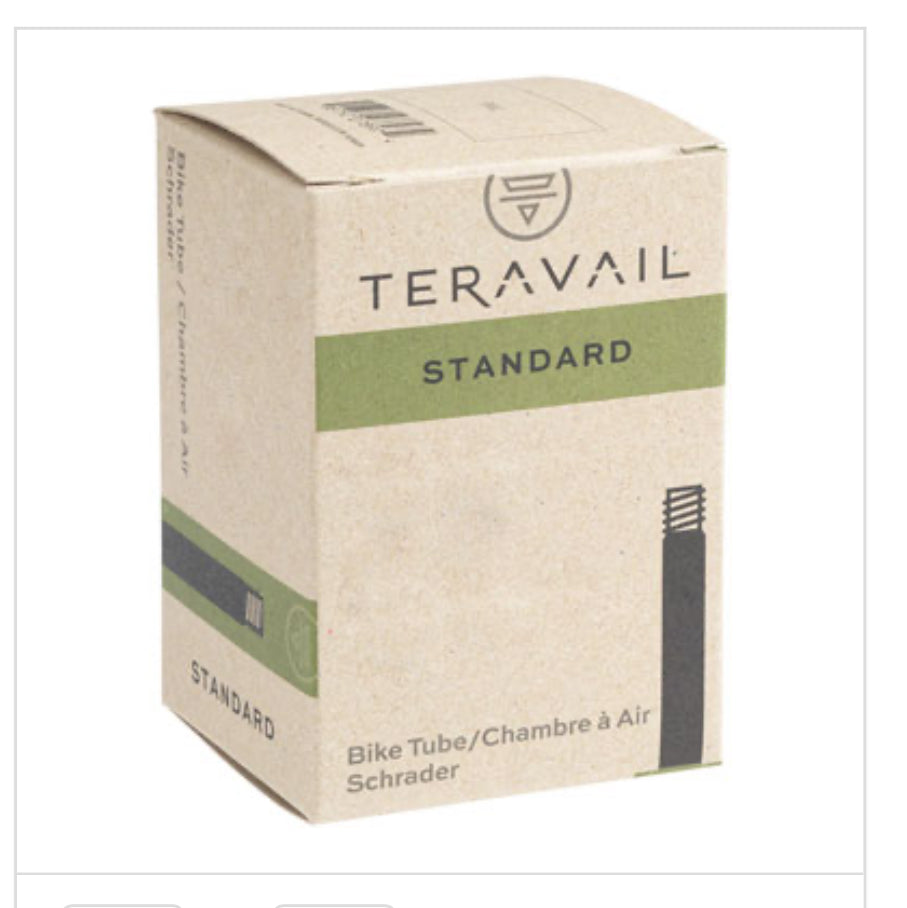 Teravail Standard Bike Tube - 20 x 2.1-2.3 - 152g - 35mm Schrader Valve