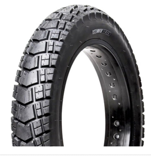 Vee Tire Huntsman Ebike Tire - 20 x 4.0, Clincher, Wire, Black, Performance, Override Powerwall, E-Bike E-50