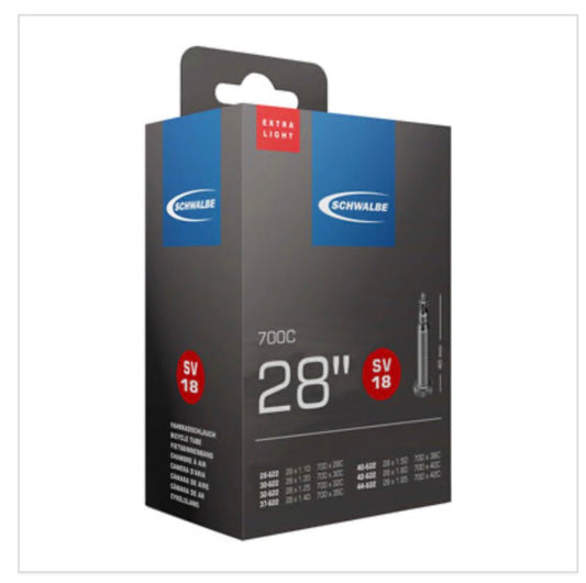 Schwalbe Extra Light Tube SV18 - 700 x 28 - 42mm, 40mm Presta Valve