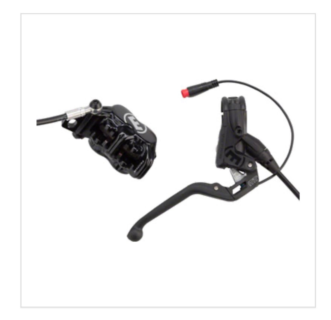 Magura MT5e eBike Disc Brake and Lever - Front or Rear, Hydraulic, Post Mount, Black 399g