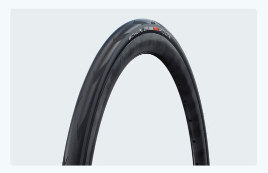 Schwalbe Pro One 700 x 28 (260 g) Clincher Tire for Tube |  Folding | Super Race, V-Guard | ADDIX Race | Black