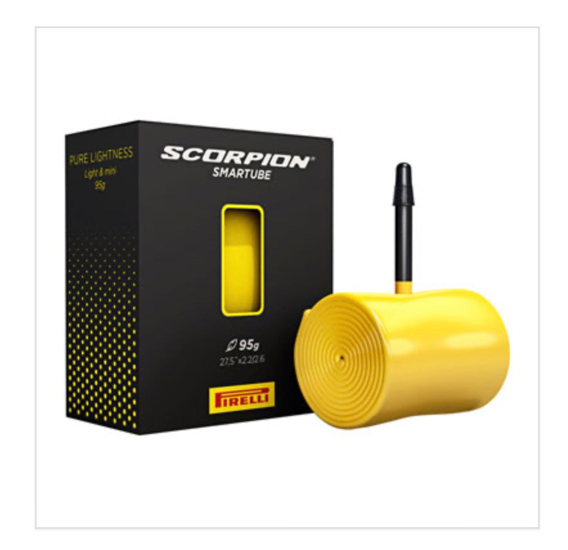 Pirelli Scorpion SmarTube Tube - 27.5 x 2.2 - 2.6, 42mm Presta Valve (95 grams)