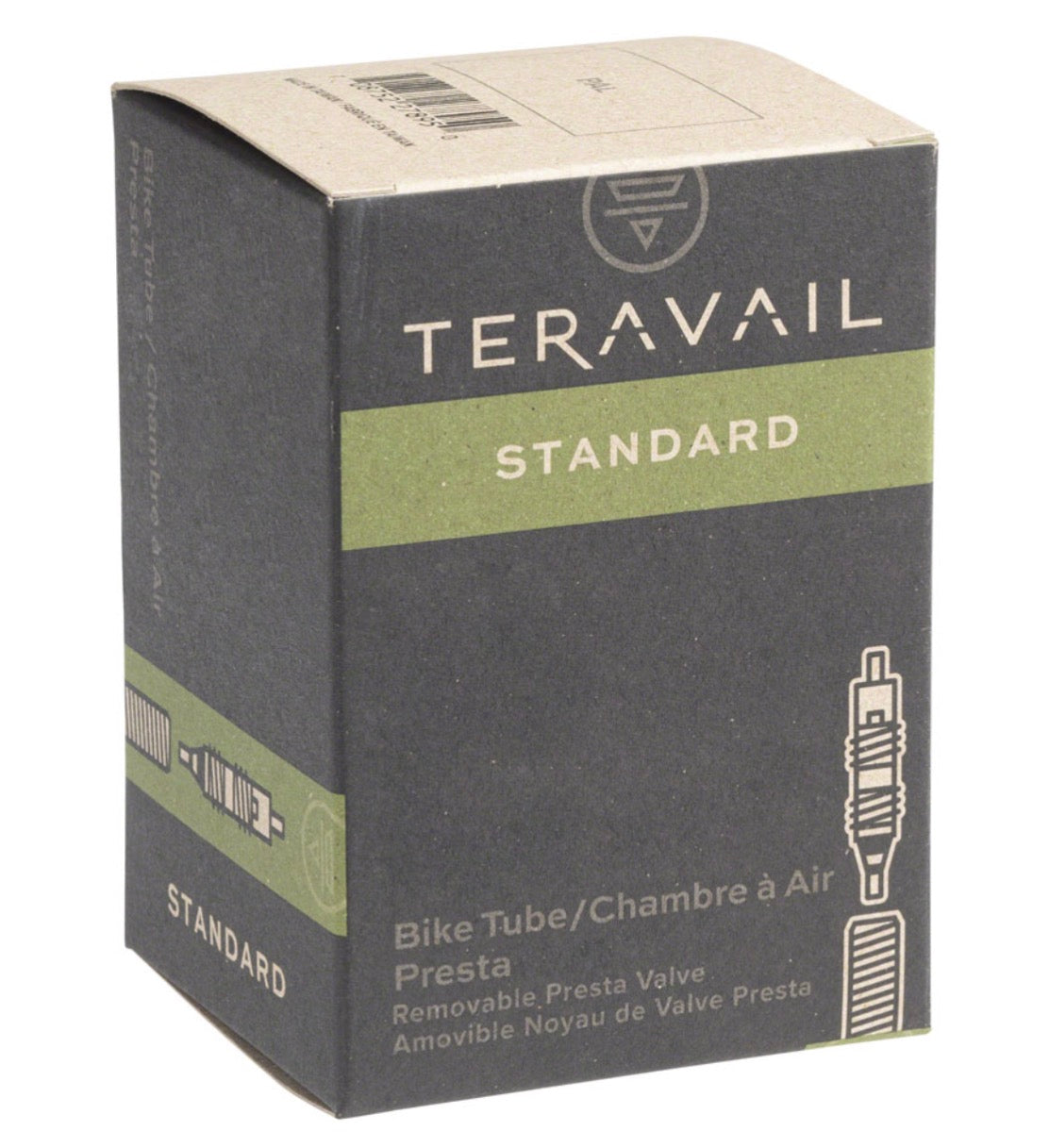 Teravail Standard Tube - 20×3.5‑4.5, 32 mm Presta Valve — Reliable 20” Fat-Ebike Tube