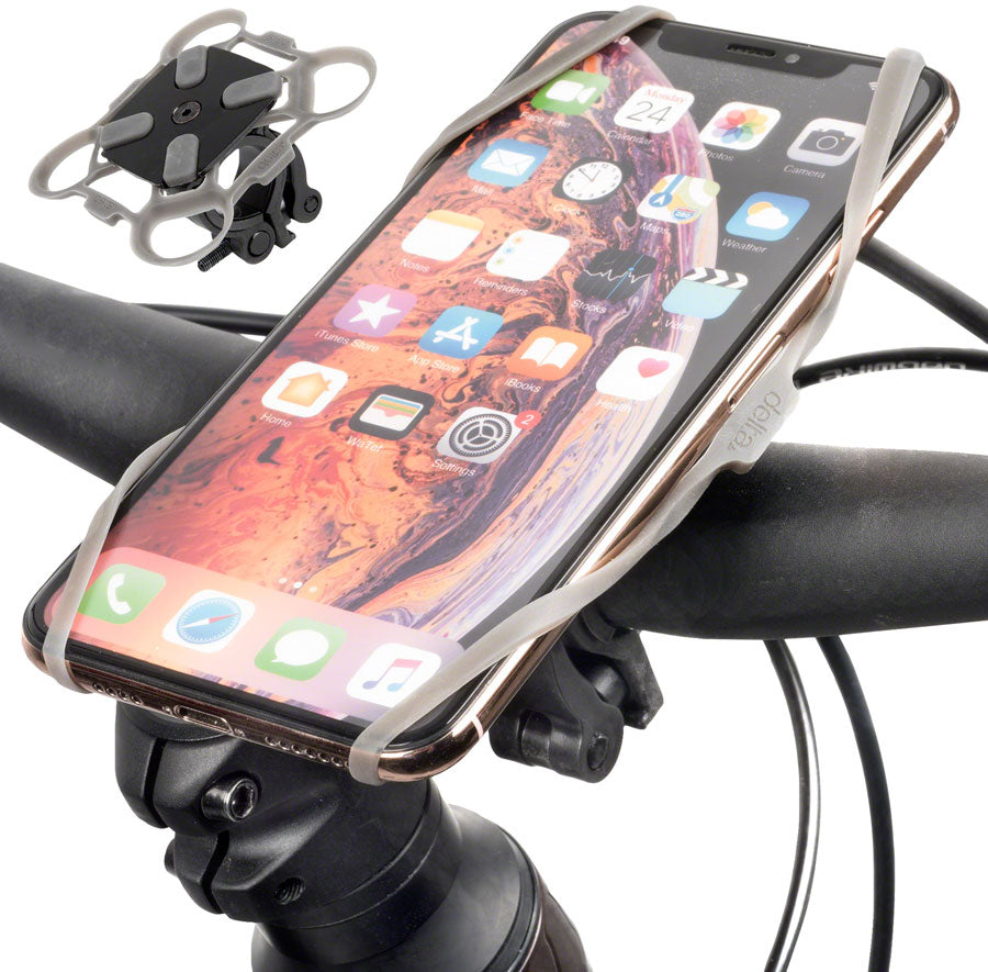 Delta Quick-Mount Phone Holder – Bike Handlebar Mount (≈110 g)