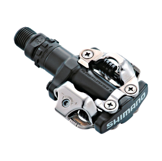 Shimano PD-M520L SPD Pedals - 380g - Double-Sided Clipless - Includes SM-SH51 Cleats