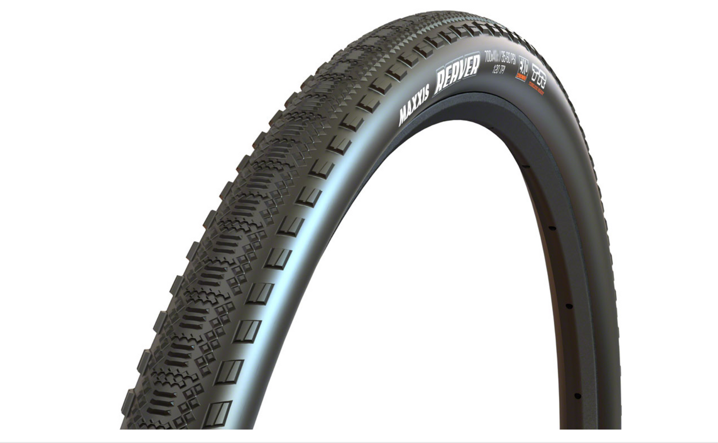 Maxxis Reaver Gravel Tire - 700x40c - 430g - Tubeless Ready EXO Protection